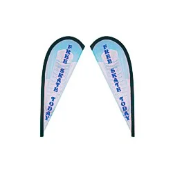 Sail Sign - 6' - Two Sided - Replacement Graphic
