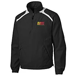 Shoulder Accent 1/2-Zip Sport Windshirt