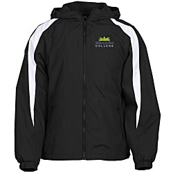 Athletic Fleece Lined Colorblock Jacket