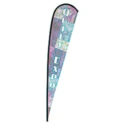 Sail Sign - 14' - One Sided - Replacement Graphic