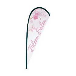 Sail Sign - 8' - One Sided - Replacement Graphic