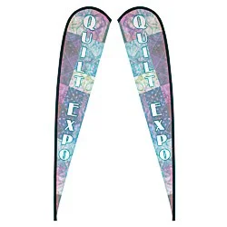 Sail Sign - 14' - Two Sided - Replacement Graphic