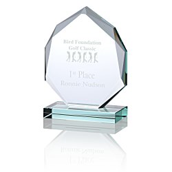 Eclipse Jade Glass Award - 5"