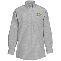 Van Heusen Gingham Check Shirt - Men's