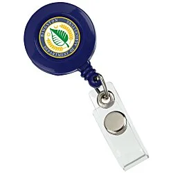 Retractable Badge Holder - Alligator Clip - Opaque