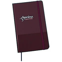 Matte Banded Journal - 8-1/4" x 5" - 24 hr
