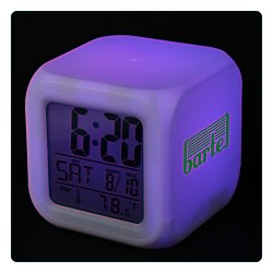 Color Changing LED Alarm Clock