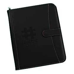 Pebble Grain Faux Leather Portfolio