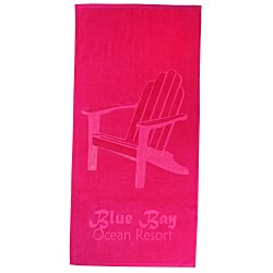 Tone on Tone Stock Art Towel - Find Your Bliss