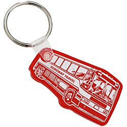 Bus Soft Keychain - Translucent