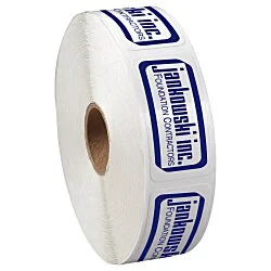 Value Sticker by the Roll - Rectangle - 1" x 2"