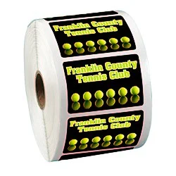 Full Color Sticker by the Roll - Rectangle - 1-1/2" x 2-1/4"
