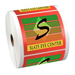 Full Color Sticker by the Roll - Square - 3-3/4" x 3-3/4"