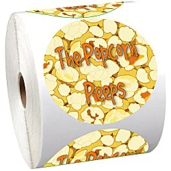Full Color Sticker by the Roll - Circle - 3-1/2"