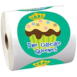 Full Color Sticker by the Roll - Circle - 3-3/4"