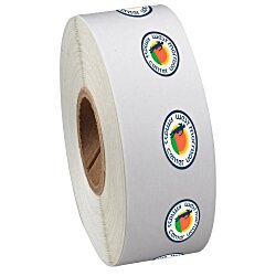 Full Color Sticker by the Roll - Oval - 3/8" x 5/8"