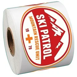 Full Color Sticker by the Roll - Oval - 2" x 3"