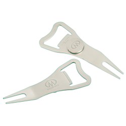 Divot Tool with Bottle Opener