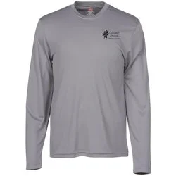 Hanes 4 oz. Cool Dri Long Sleeve T-Shirt - Screen