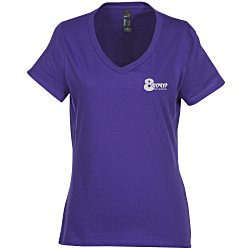 Hanes Perfect-T V-Neck T-Shirt - Ladies' - Colors