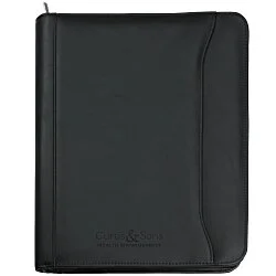 Millennium Leather Zippered Portfolio