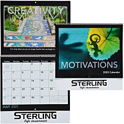 Motivations Calendar - Spiral - 24 hr