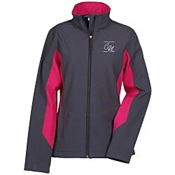 Crossland Colorblock Soft Shell Jacket - Ladies'