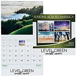 Seasons Across America Calendar - Stapled - 24 hr