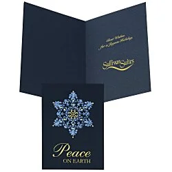 Filigree Snowflake Greeting Card