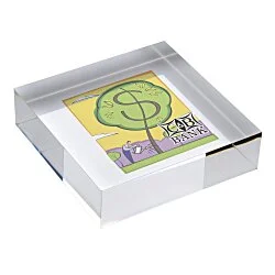 Square Acrylic Paperweight - Full Color