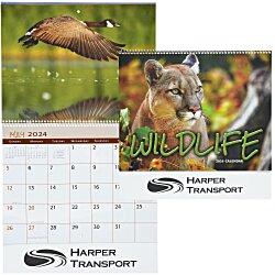 Wildlife Calendar - Spiral - 24 hr
