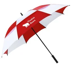 Golf Umbrella with Wind Vents - 62" Arc - 24 hr