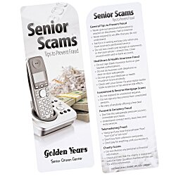 Just the Facts Bookmark - Senior Scams