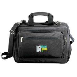 Microfiber Laptop Bag - Embroidered