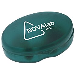 Oval Pill Box - Translucent