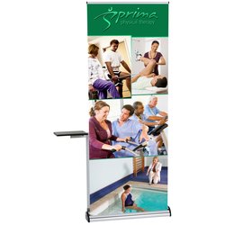 Barracuda Retractable Banner Display with Table