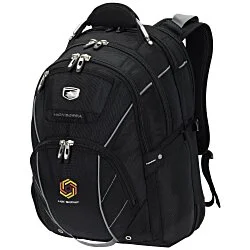 High Sierra Elite Fly-By 17" Laptop Backpack - Embroidered