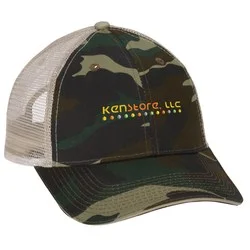 Sandwich Bill Trucker Cap - Camo