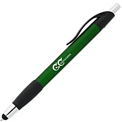 Simplistic Stylus Grip Pen - Metallic - 24 hr