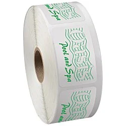 Value Sticker by the Roll - Rectangle - 1-1/4" x 2" - 24 hr