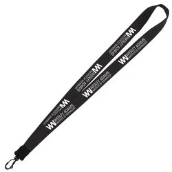 Big Lanyard - 7/8" - 34" - Plastic Swivel Snap Hook - 24 hr