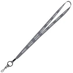 Economy Lanyard - 1/2" - Metal Swivel Snap Hook - 24 hr