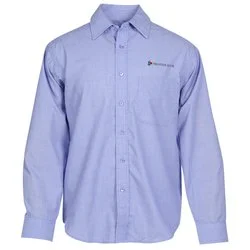 Stain Release Crossweave Shirt - Men's