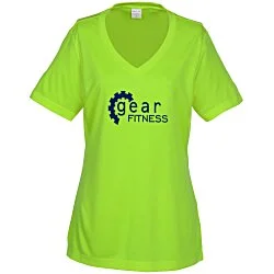 Contender Athletic V-Neck T-Shirt - Ladies' - Screen