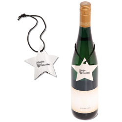 Star Wine Gift Tag  Main Image