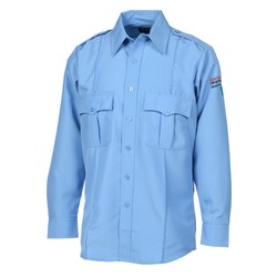 Polyester Long Sleeve Security Shirt