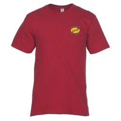Essential Ring Spun Cotton T-Shirt - Men's - Colors - Embroidered