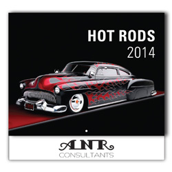 Hot Rods 13-Month Wall Calendar  Main Image