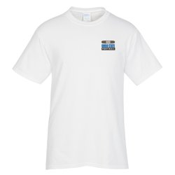 Port Classic 5.4 oz. T-Shirt - Men's - White - Embroidered