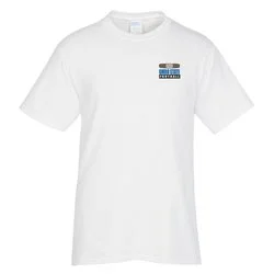 Port Classic 5.4 oz. T-Shirt - Men's - White - Embroidered